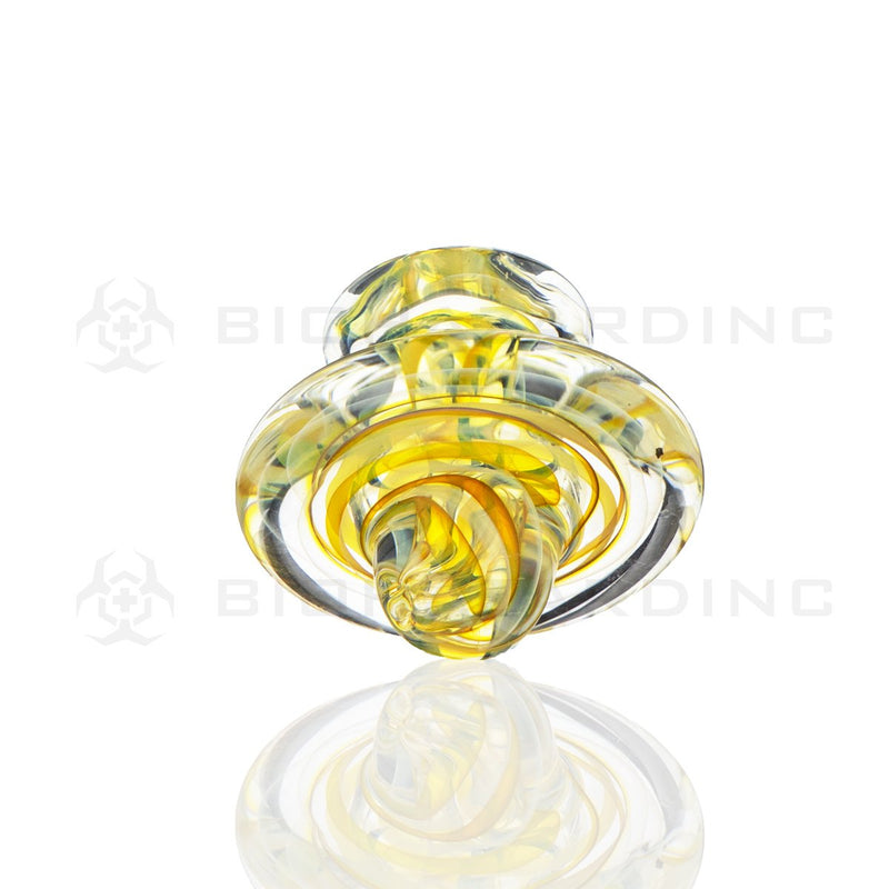 Directional Glass Carb Cap | Yellow