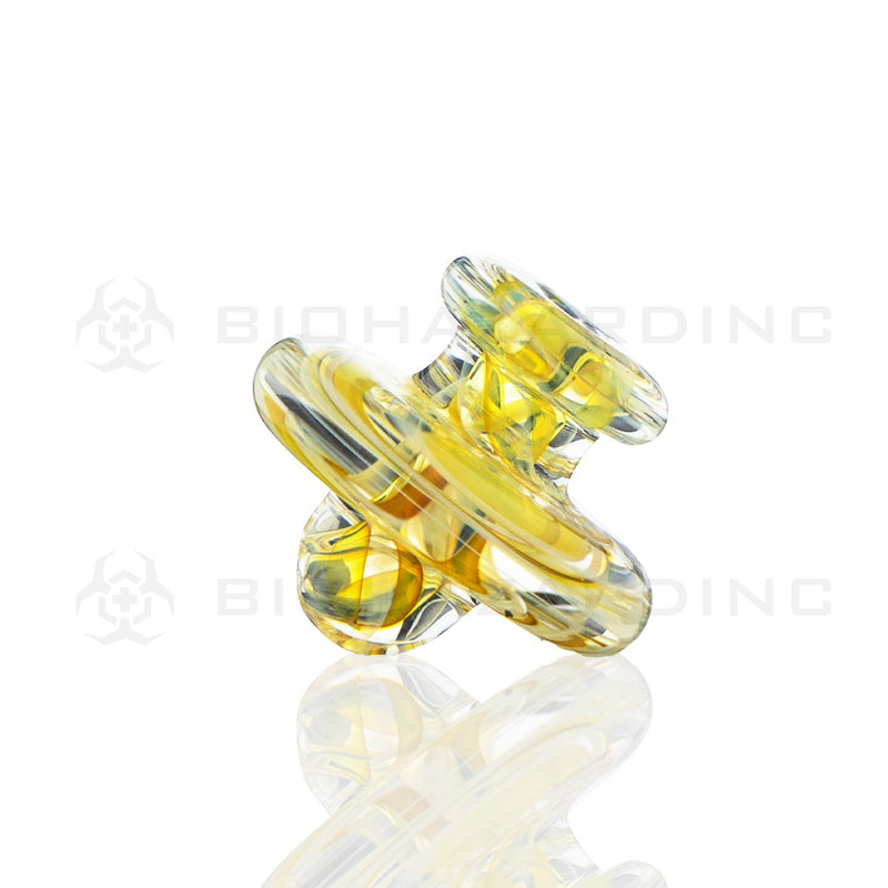 Directional Glass Carb Cap | Yellow