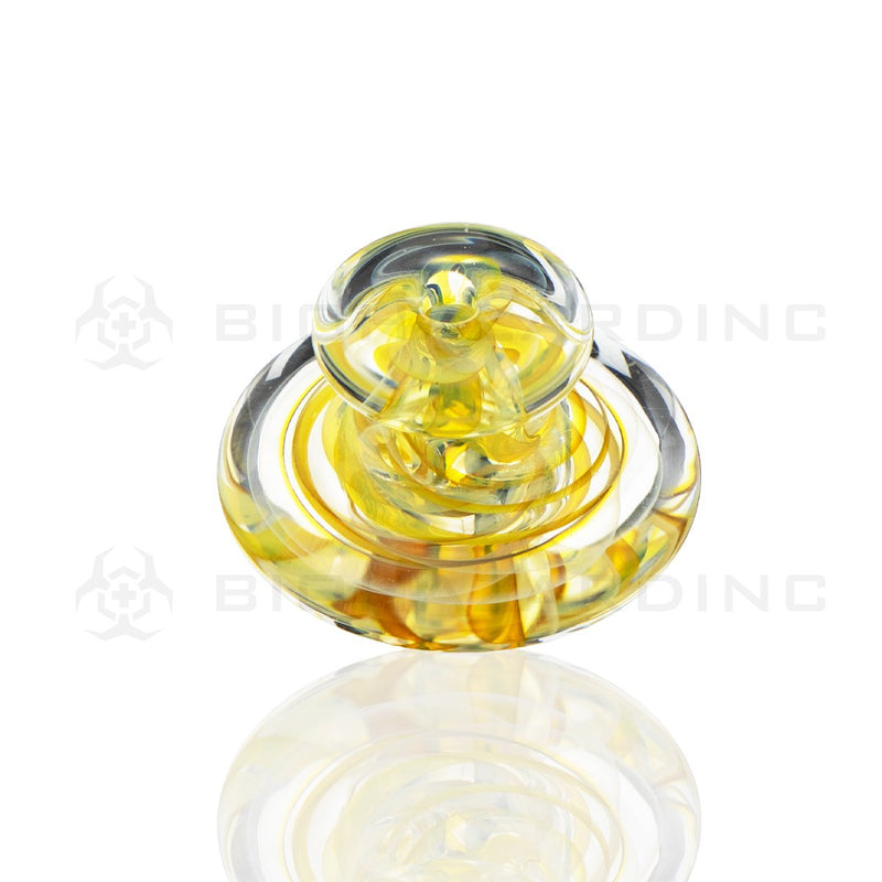 Directional Glass Carb Cap | Yellow