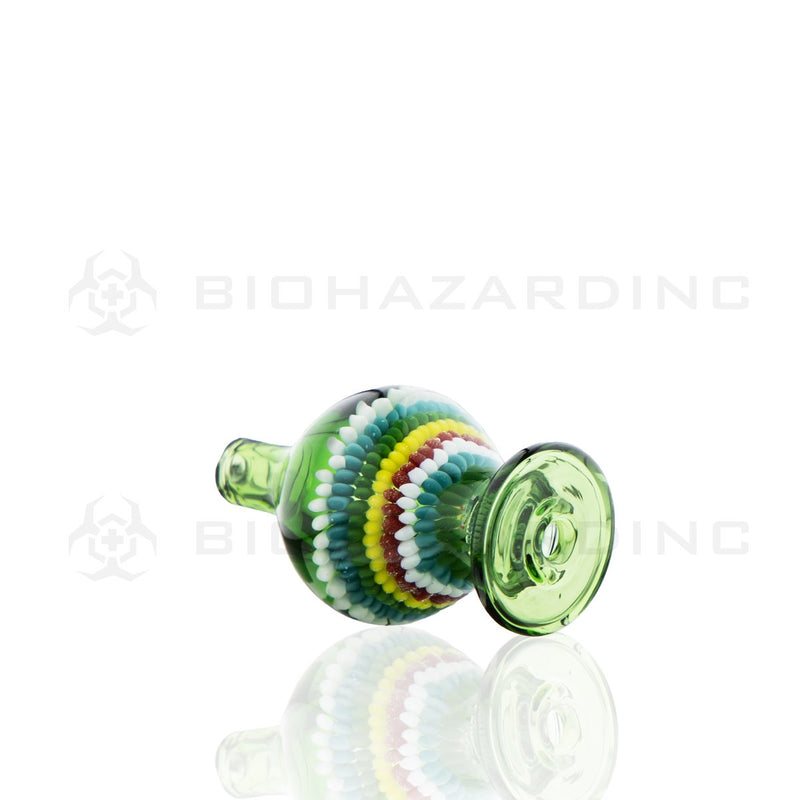 Glass Bead Bubble Carb Cap | Green