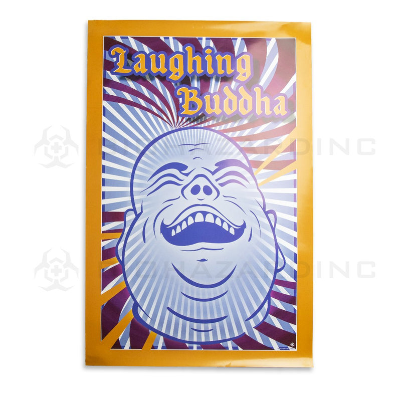 Laughing Buddha | 24" x 36" Art Poster