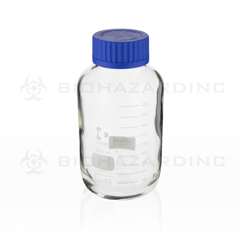 DURAN Clear Laboratory Glass - Wide Mouth | 2,000 mL