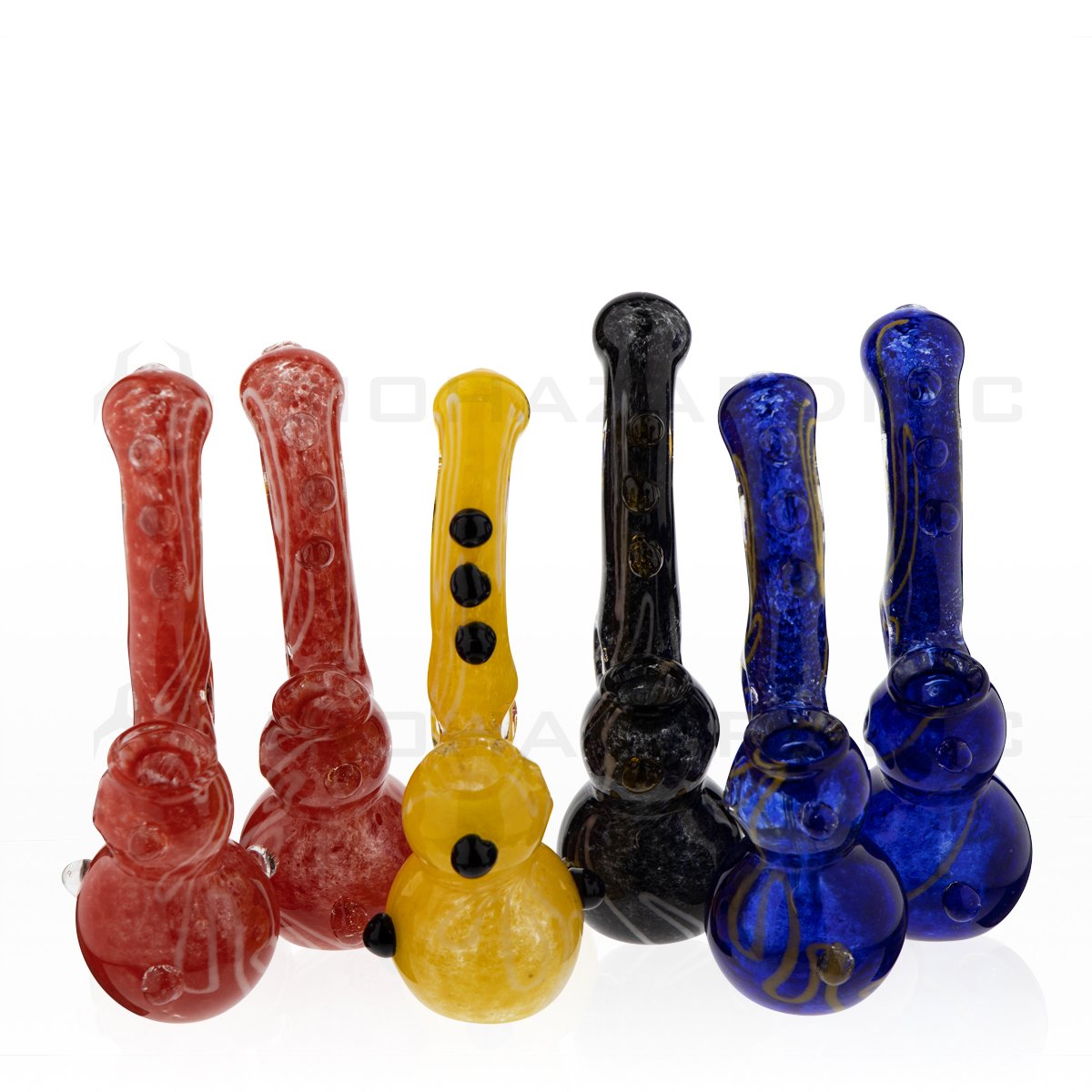 Medium Assorted Color Bubbler 6 pack
