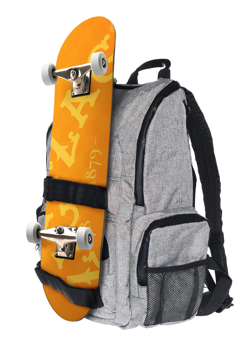 Smell Proof Carbon Backpack "DL Skater" - Wolf Gray