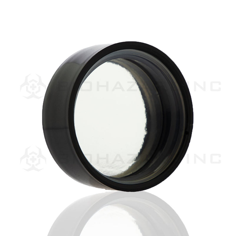 Gloss Black Plastic Caps | 38mm | Child-Resistant