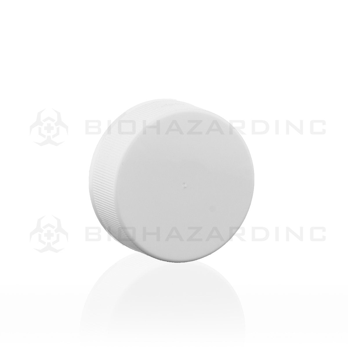 White Plastic Caps | 38mm | Child Resistant