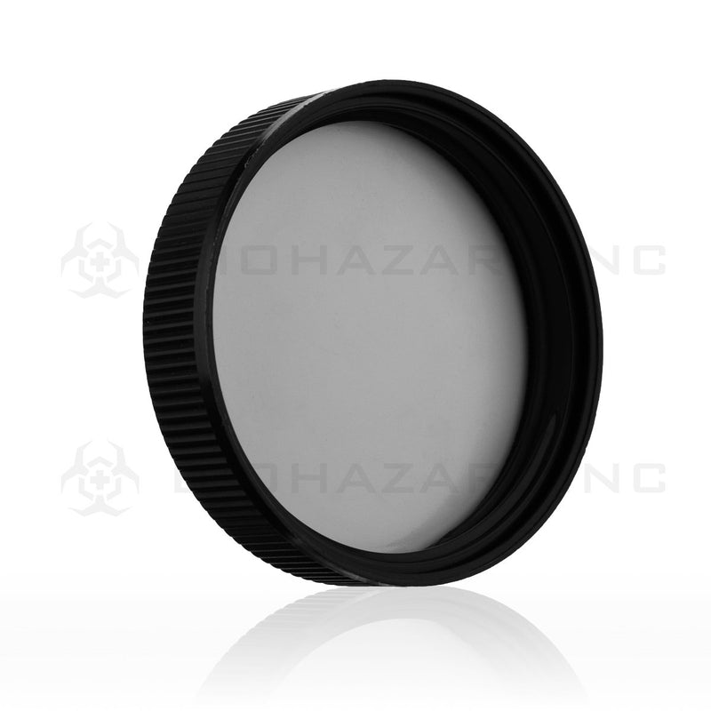 Black Plastic Caps | 63mm | Child Resistant