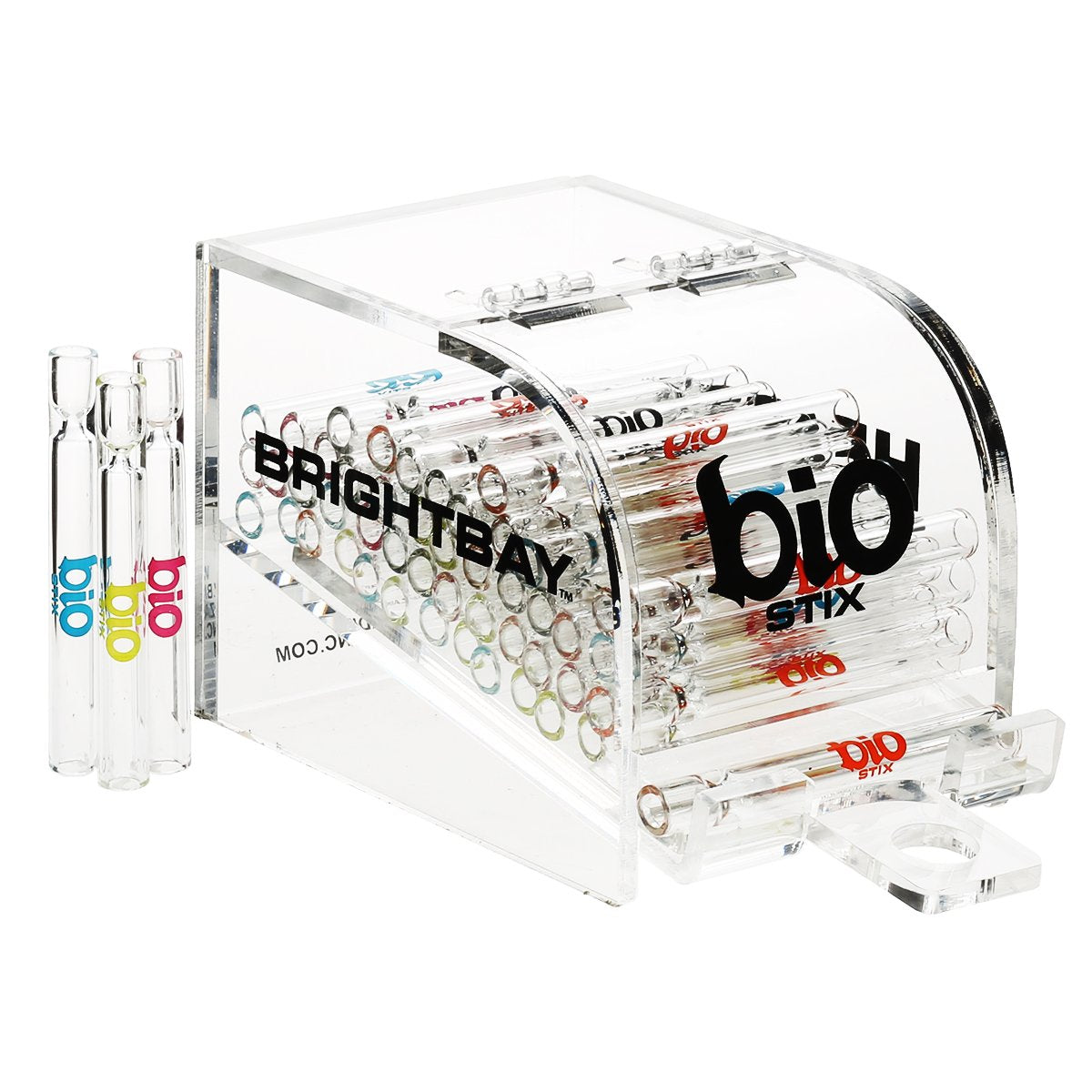 BIO STIX | One Hitter Chillums & Display Case | 1 Display Case, 50 Count