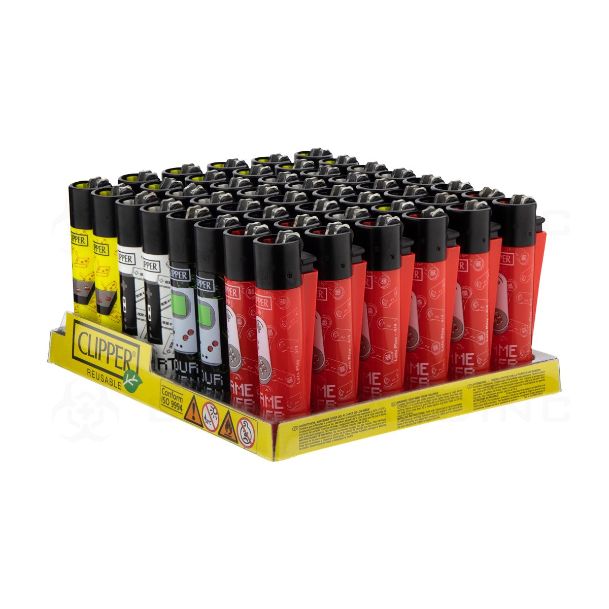 Clipper | Let's Play Lighters | 48 Count
