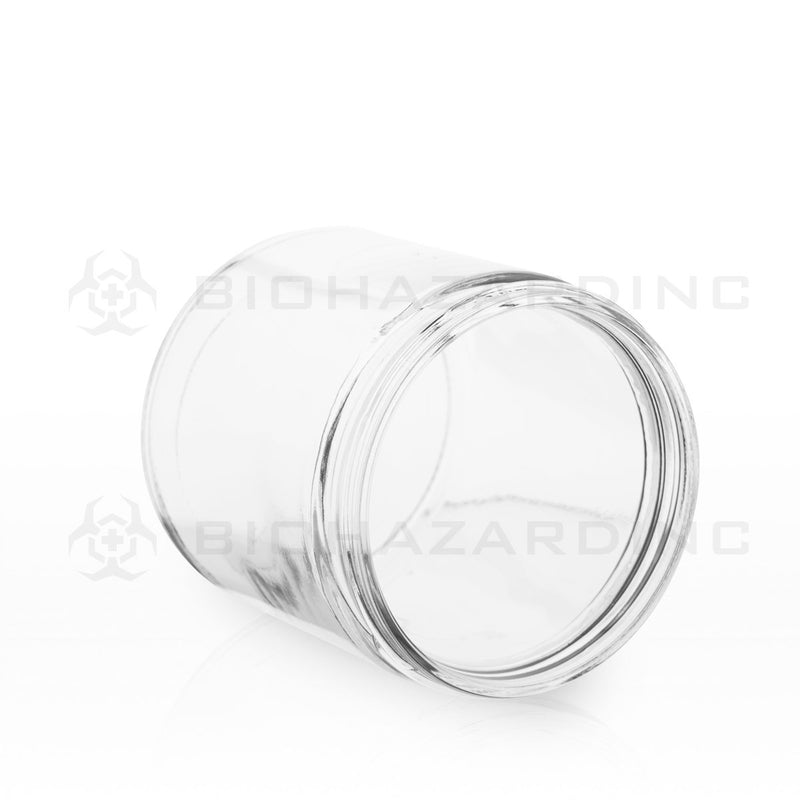 16 oz Clear Glass Jars | Straight Sided - 89mm | 12 Count