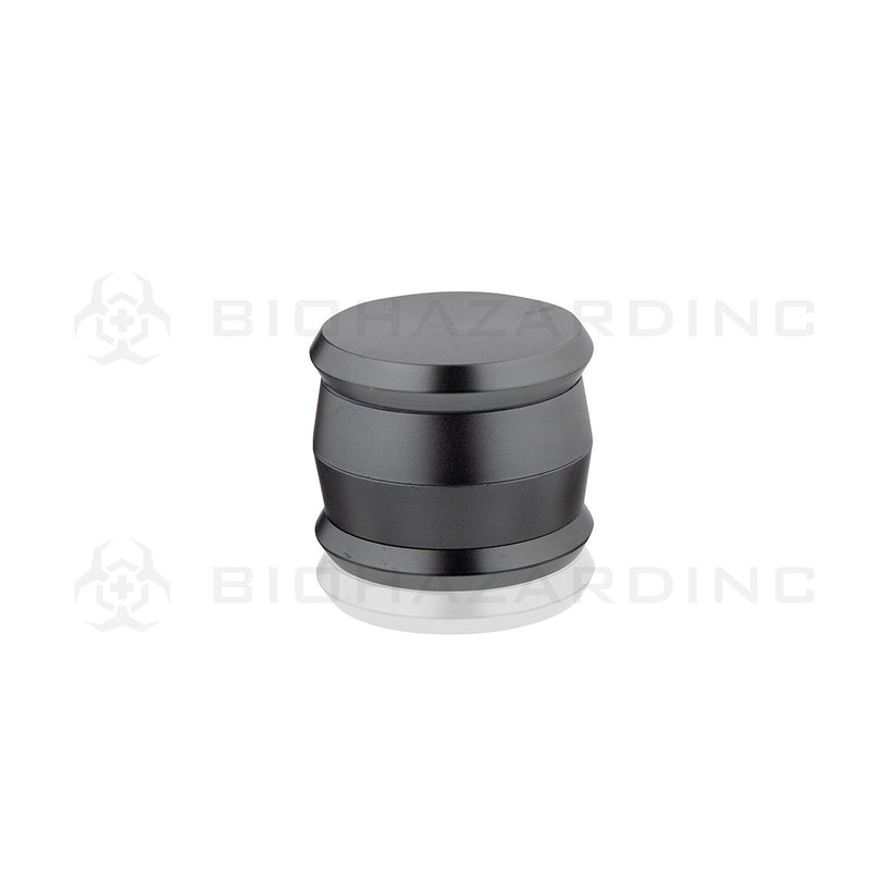 Anodized Aluminum Alloy Grinder | 4 Piece - 60mm x 49mm | Gray