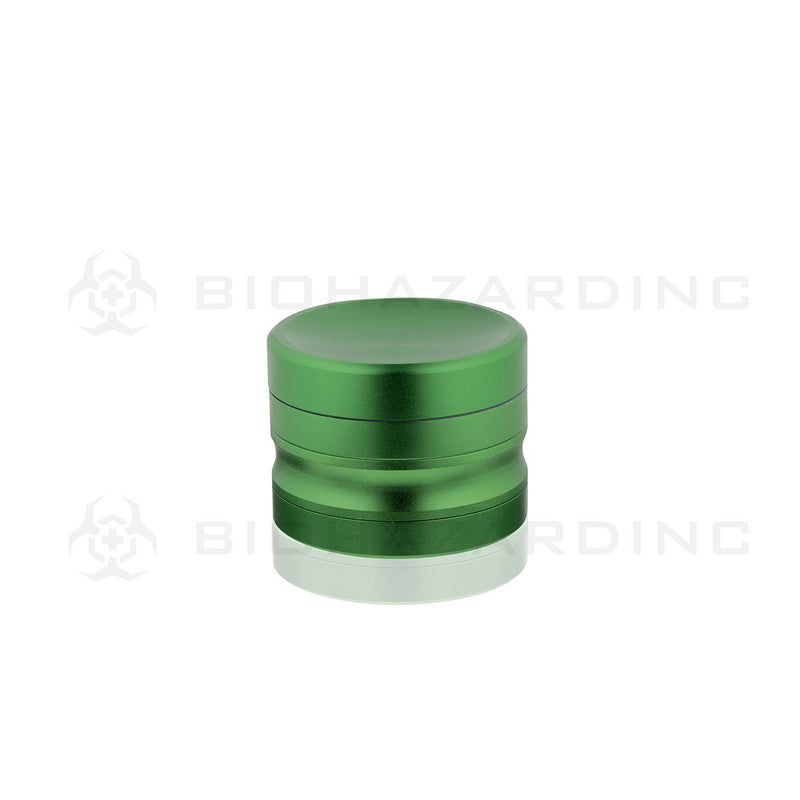 Anodized Aluminum Alloy Grinder | 4 Piece - 62mm x 49mm | Green