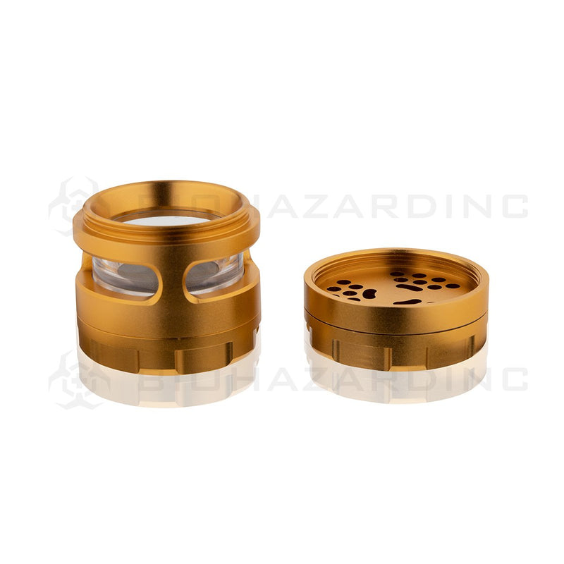 Anodized Aluminum Alloy Grinder | 5 Piece - 61mm x 68mm | Gold