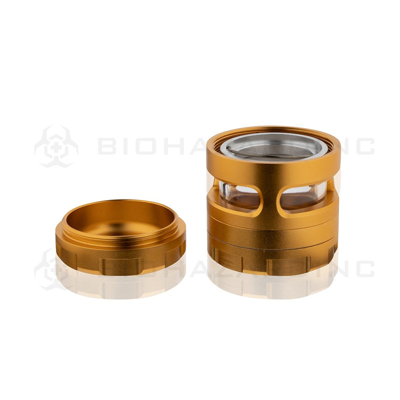 Anodized Aluminum Alloy Grinder | 5 Piece - 61mm x 68mm | Gold