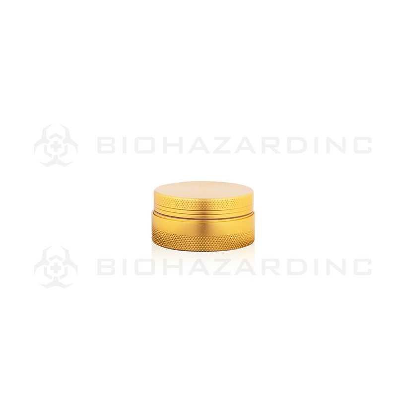 Anodized Aluminum Alloy Grinder | 4 Piece - 65mm x 30mm | Gold