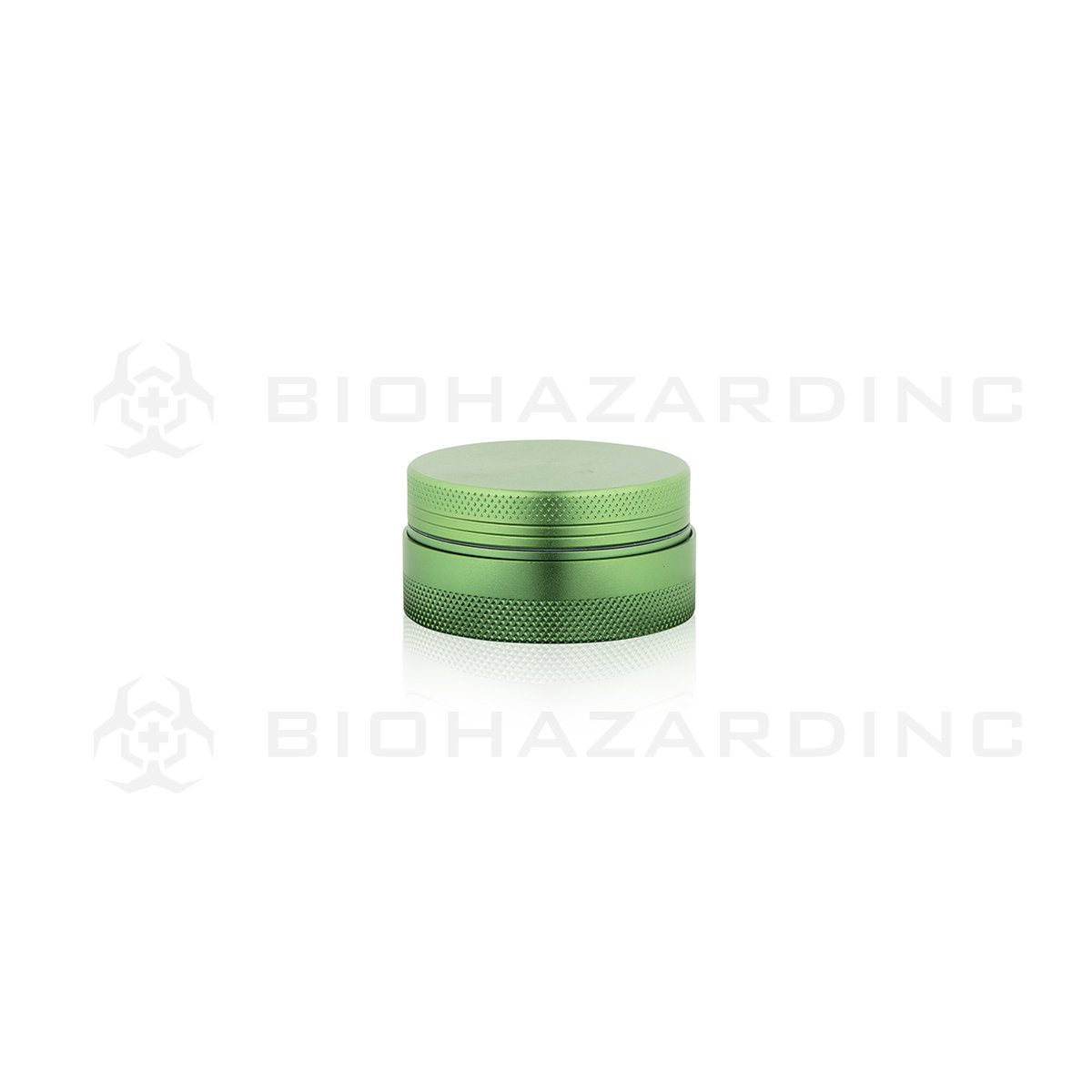 Anodized Aluminum Alloy Grinder | 4 Piece - 65mm x 30mm | Green