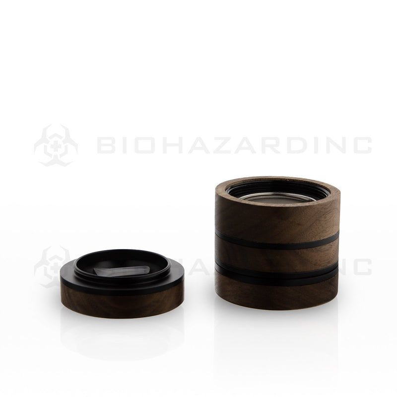 4-Part Wood Grinder | Black Trim