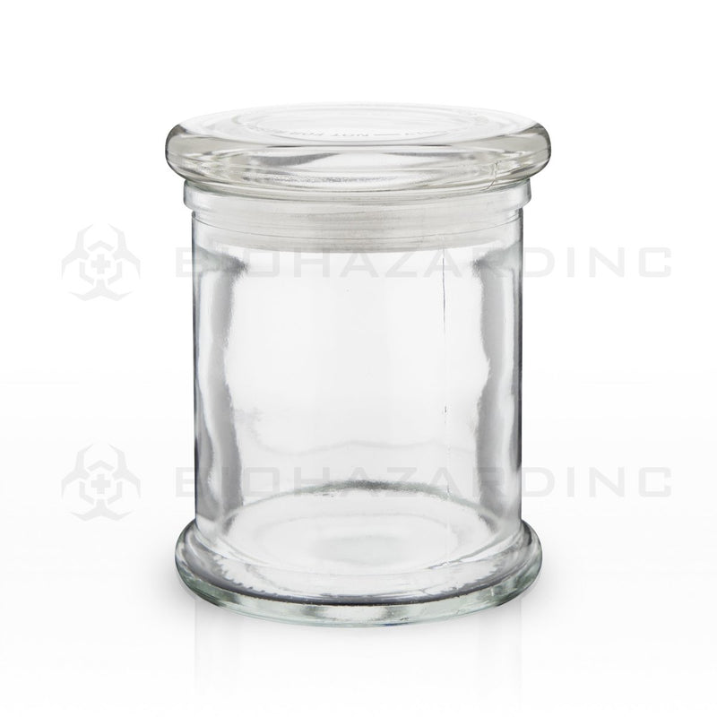 Medical Grade Rubber Seal Glass Jars | Large | 32 Count