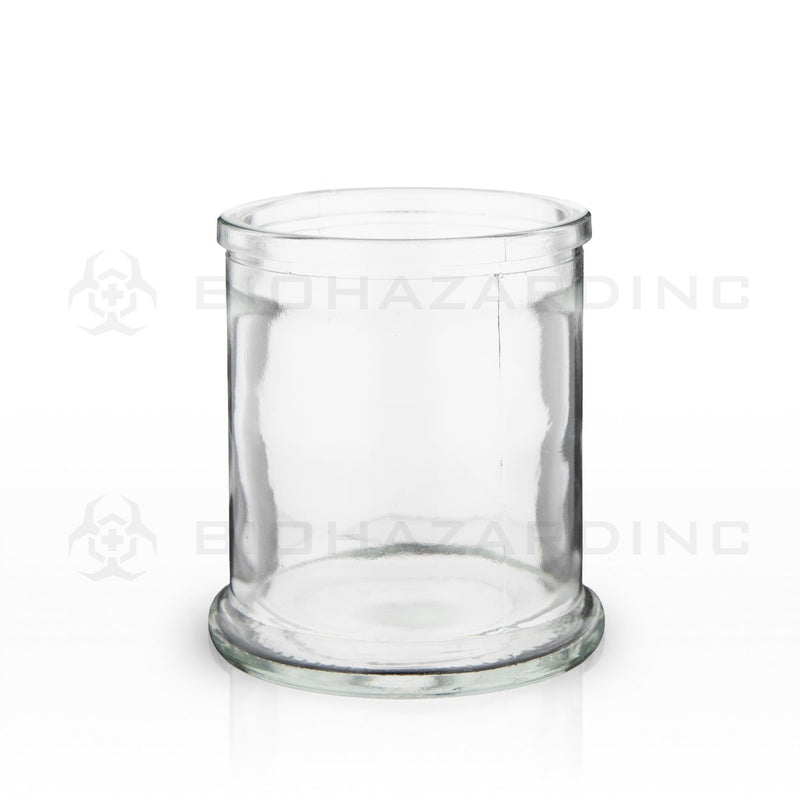 Medical Grade Rubber Seal Glass Jars | Large | 32 Count