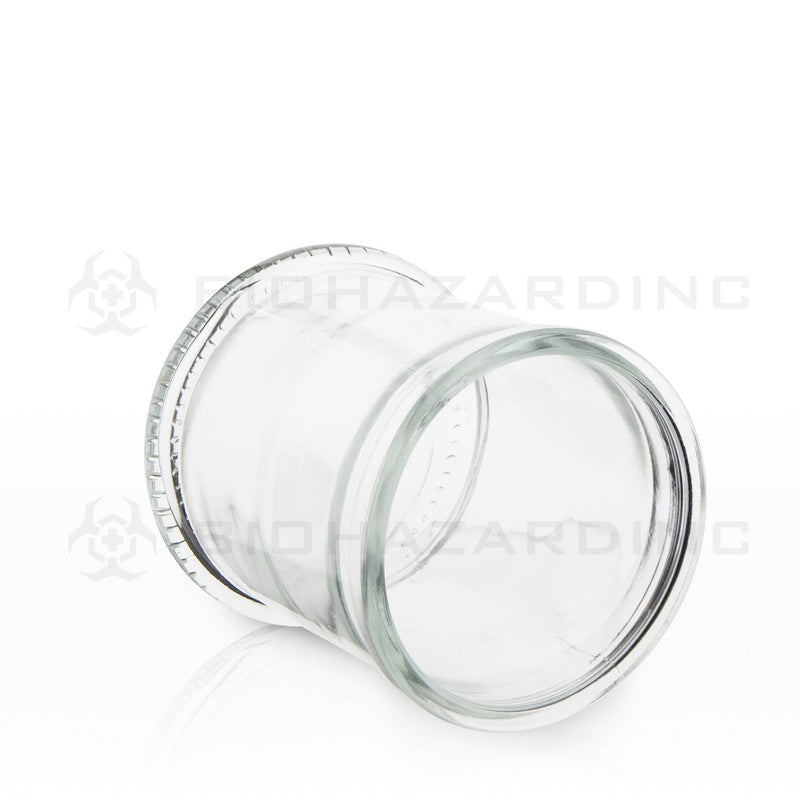 Medical Grade Rubber Seal Glass Jars | Large | 32 Count