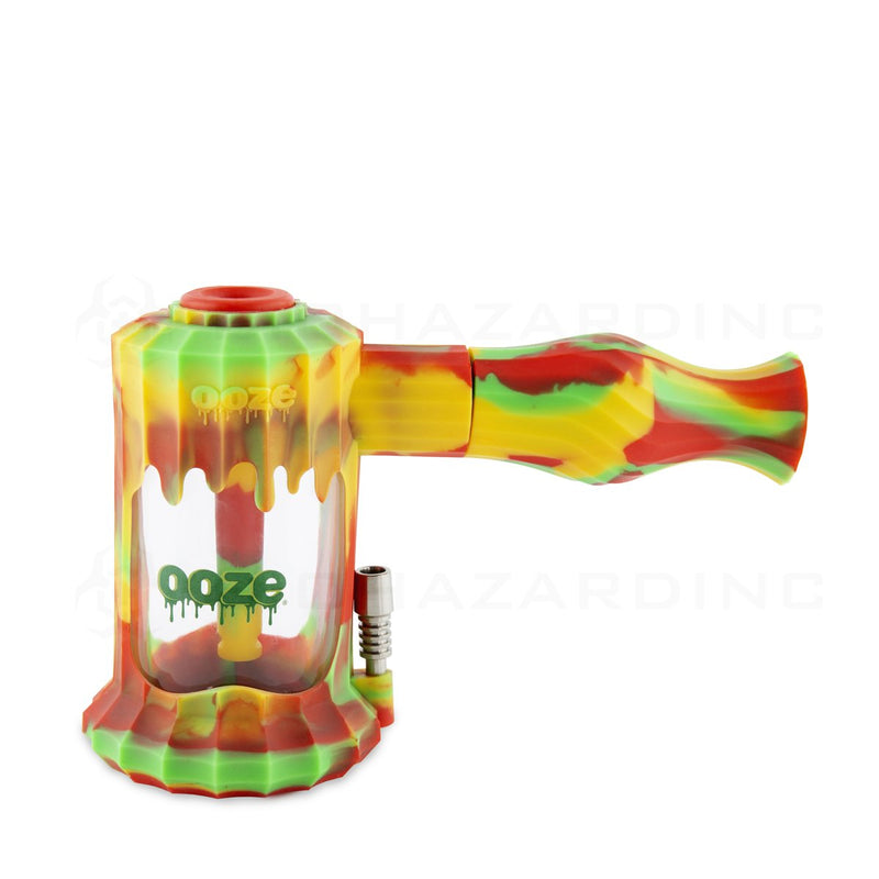 OOZE® | 4-in-1 CLOBB Silicone Nectar Collector & Water Pipe | Rasta