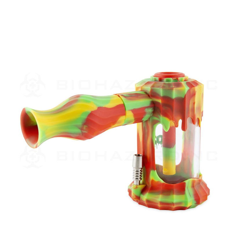 OOZE® | 4-in-1 CLOBB Silicone Nectar Collector & Water Pipe | Rasta