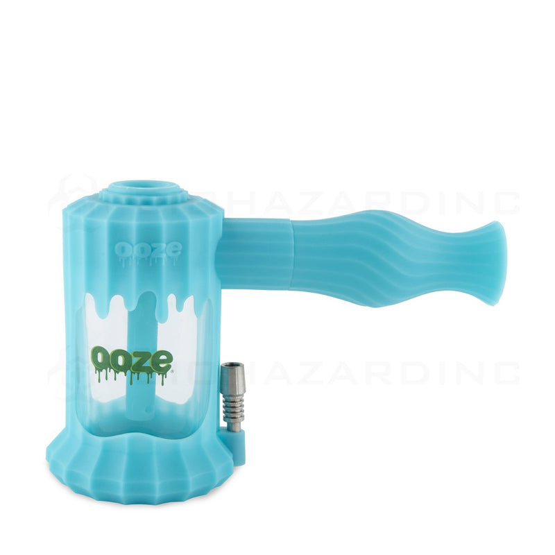 OOZE® | 4-in-1 CLOBB Silicone Nectar Collector & Water Pipe | Aqua Teal