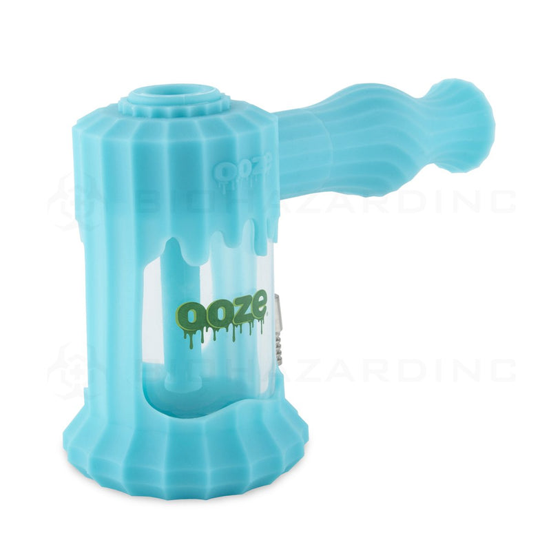 OOZE® | 4-in-1 CLOBB Silicone Nectar Collector & Water Pipe | Aqua Teal