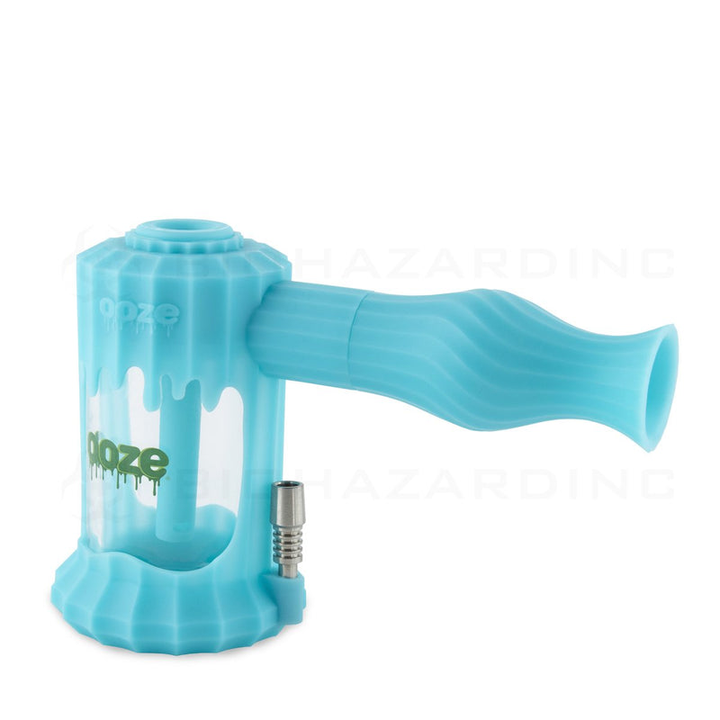 OOZE® | 4-in-1 CLOBB Silicone Nectar Collector & Water Pipe | Aqua Teal