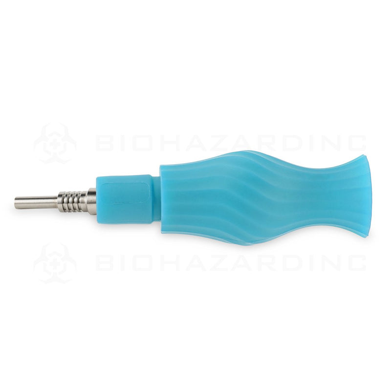 OOZE® | 4-in-1 CLOBB Silicone Nectar Collector & Water Pipe | Aqua Teal