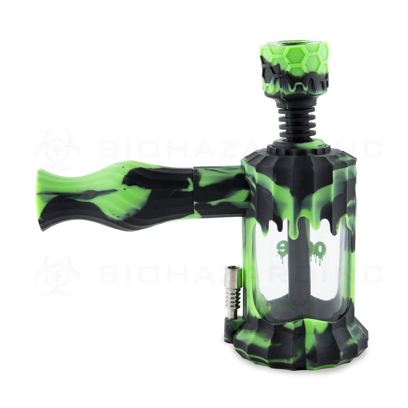 OOZE® | 4-in-1 CLOBB Silicone Nectar Collector & Water Pipe | Chameleon