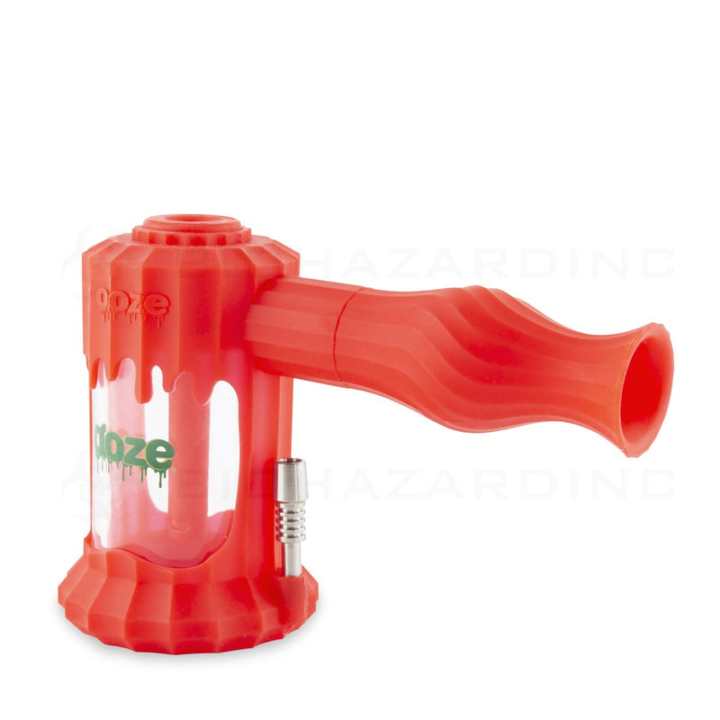 OOZE® | 4-in-1 CLOBB Silicone Nectar Collector & Water Pipe | Scarlet