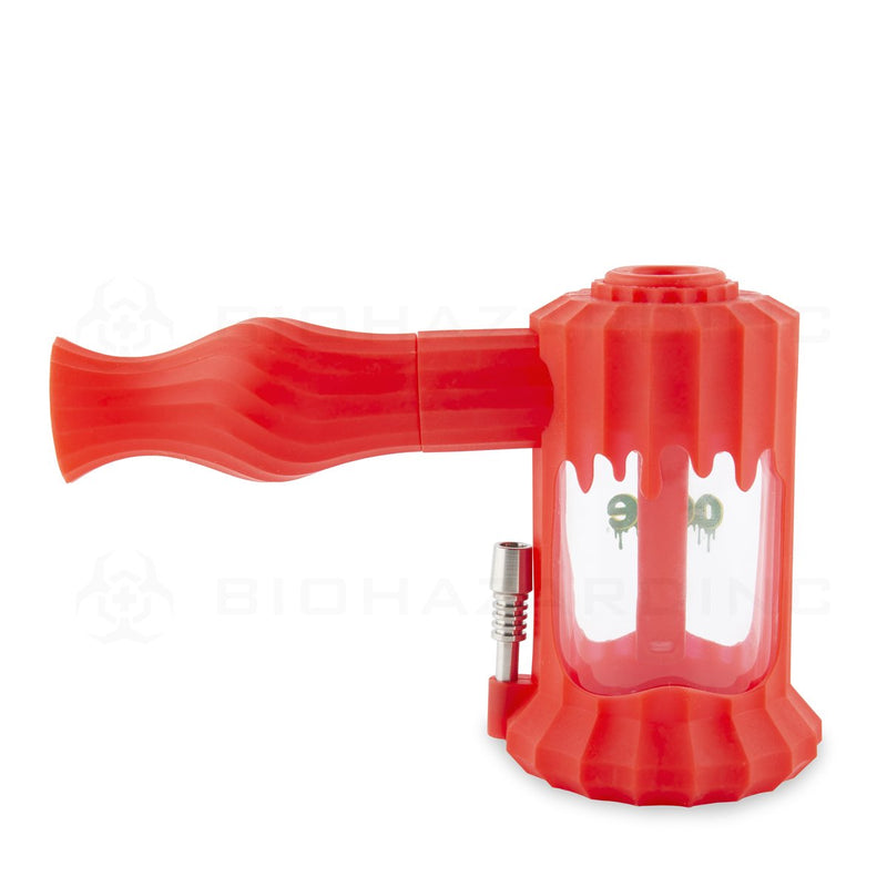 OOZE® | 4-in-1 CLOBB Silicone Nectar Collector & Water Pipe | Scarlet