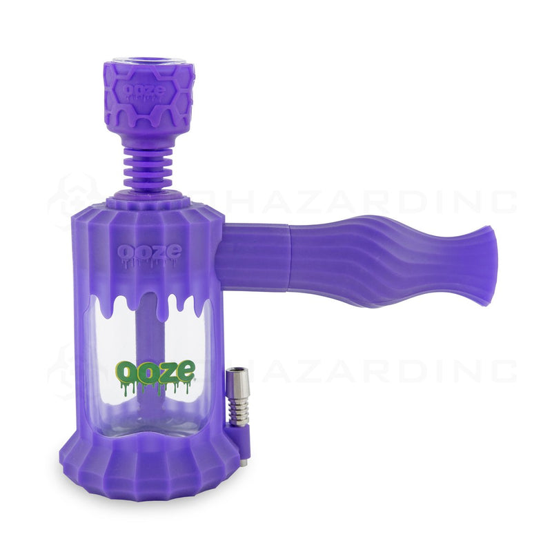 OOZE® | 4-in-1 CLOBB Silicone Nectar Collector & Water Pipe | Ultra Purple