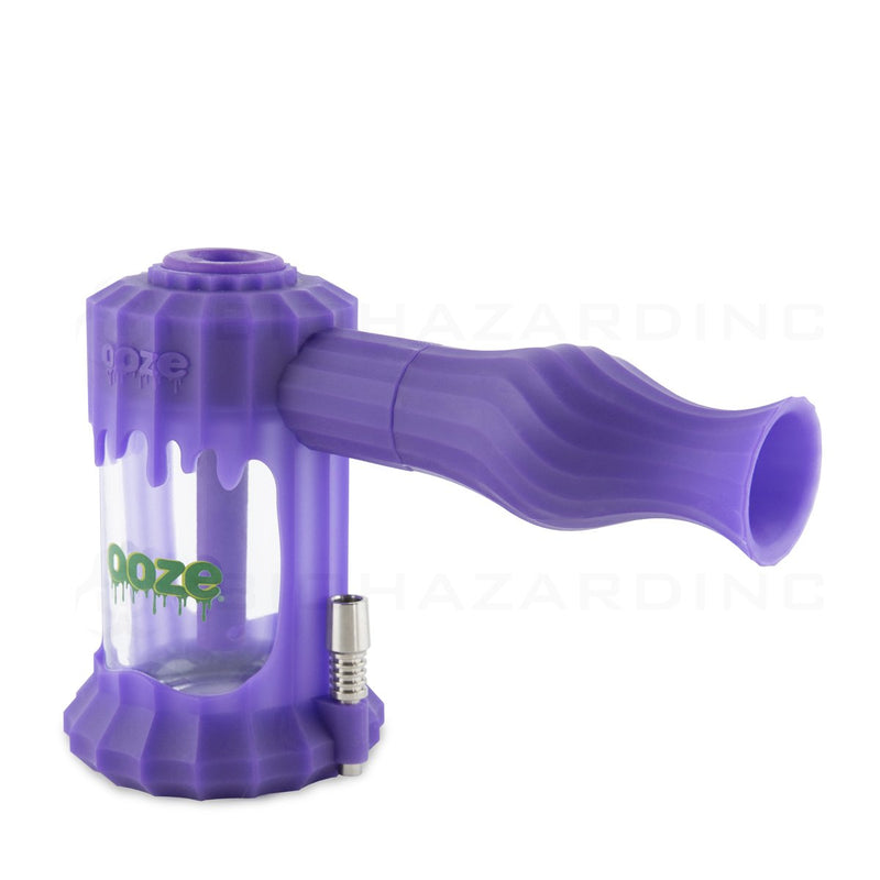 OOZE® | 4-in-1 CLOBB Silicone Nectar Collector & Water Pipe | Ultra Purple