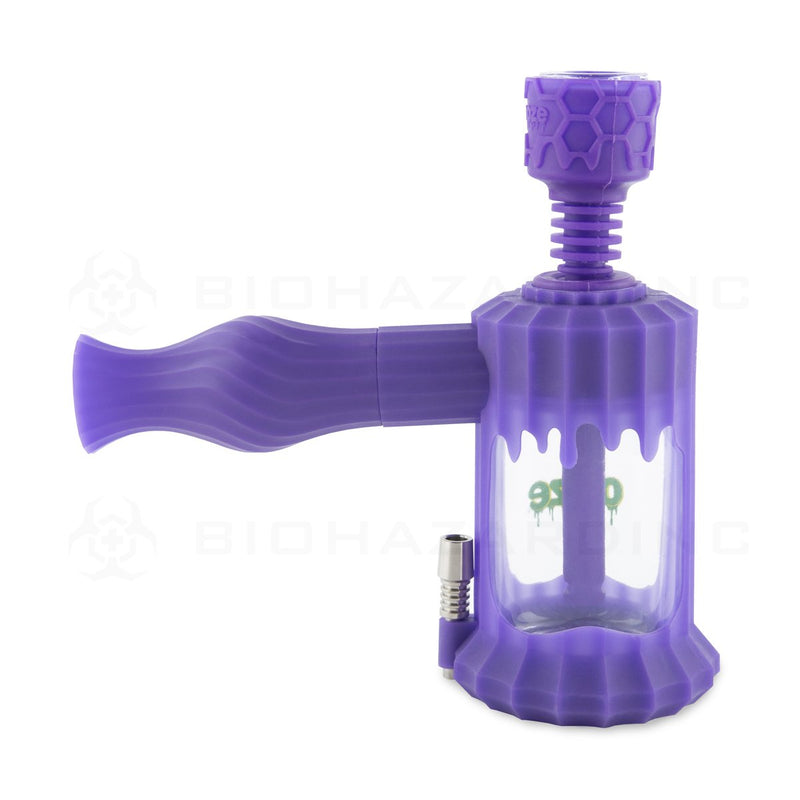 OOZE® | 4-in-1 CLOBB Silicone Nectar Collector & Water Pipe | Ultra Purple