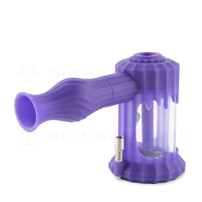 OOZE® | 4-in-1 CLOBB Silicone Nectar Collector & Water Pipe | Ultra Purple