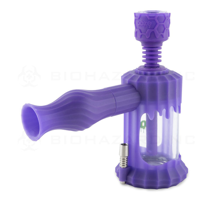 OOZE® | 4-in-1 CLOBB Silicone Nectar Collector & Water Pipe | Ultra Purple