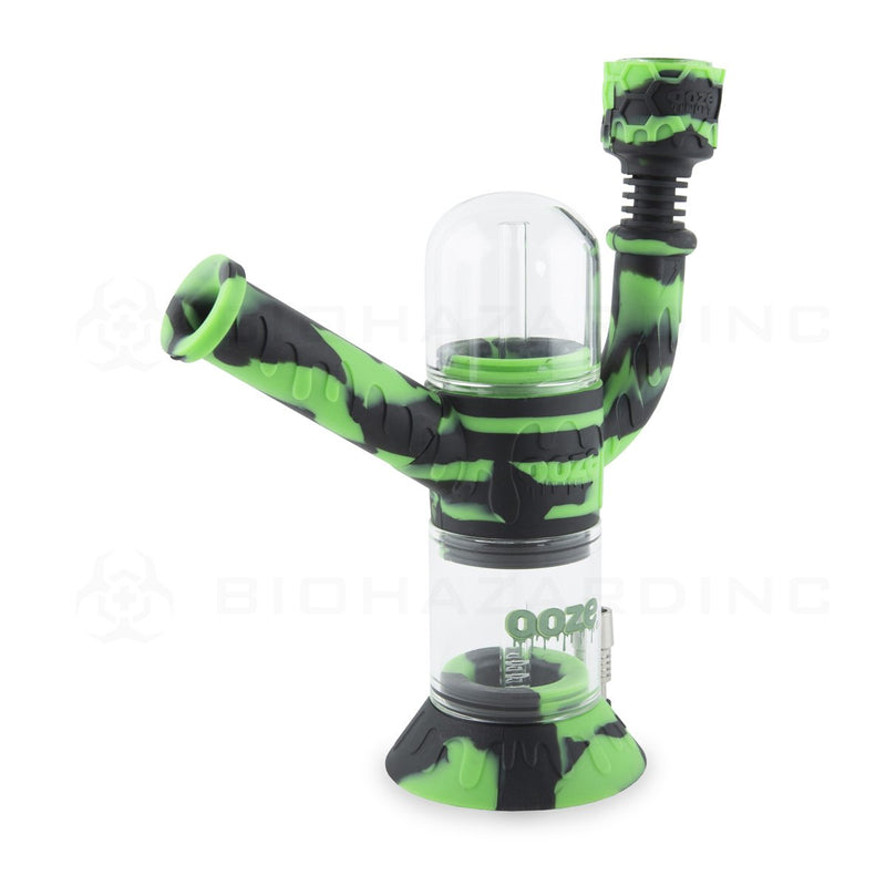 OOZE® | 4-in-1 CRANIUM Hybrid Silicone Nectar Collector & Water Pipe | Chameleon