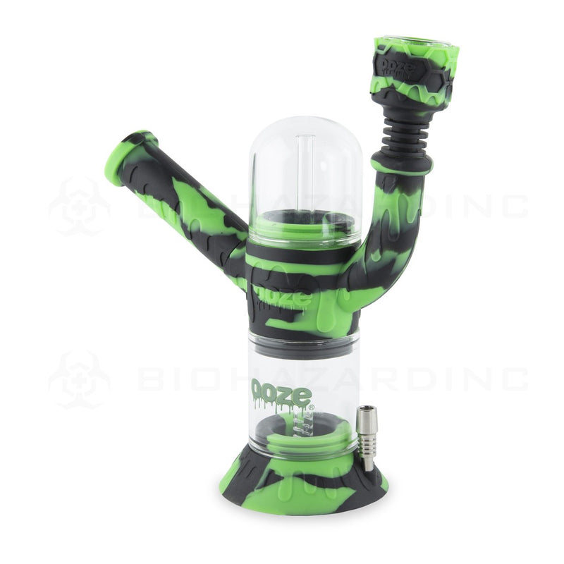 OOZE® | 4-in-1 CRANIUM Hybrid Silicone Nectar Collector & Water Pipe | Chameleon