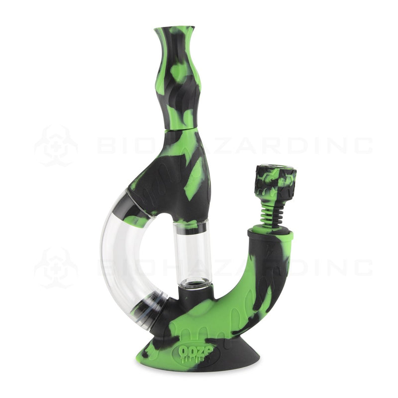 OOZE® | 4-in-1 ECHO Hybrid Silicone Nectar Collector & Water Pipe | Chameleon