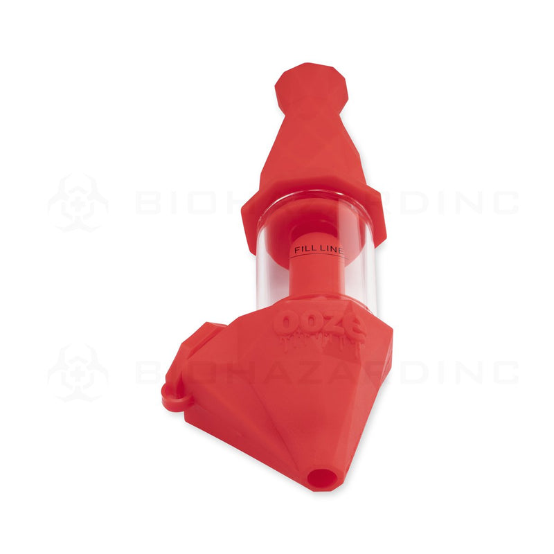 OOZE® | 4-in-1 BECTAR Silicone Nectar Collector & Water Bubbler | Scarlet