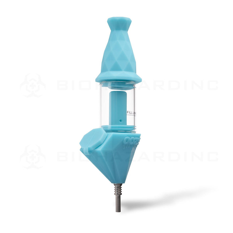 OOZE® | 4-in-1 BECTAR Silicone Nectar Collector & Water Bubbler | Aqua Teal