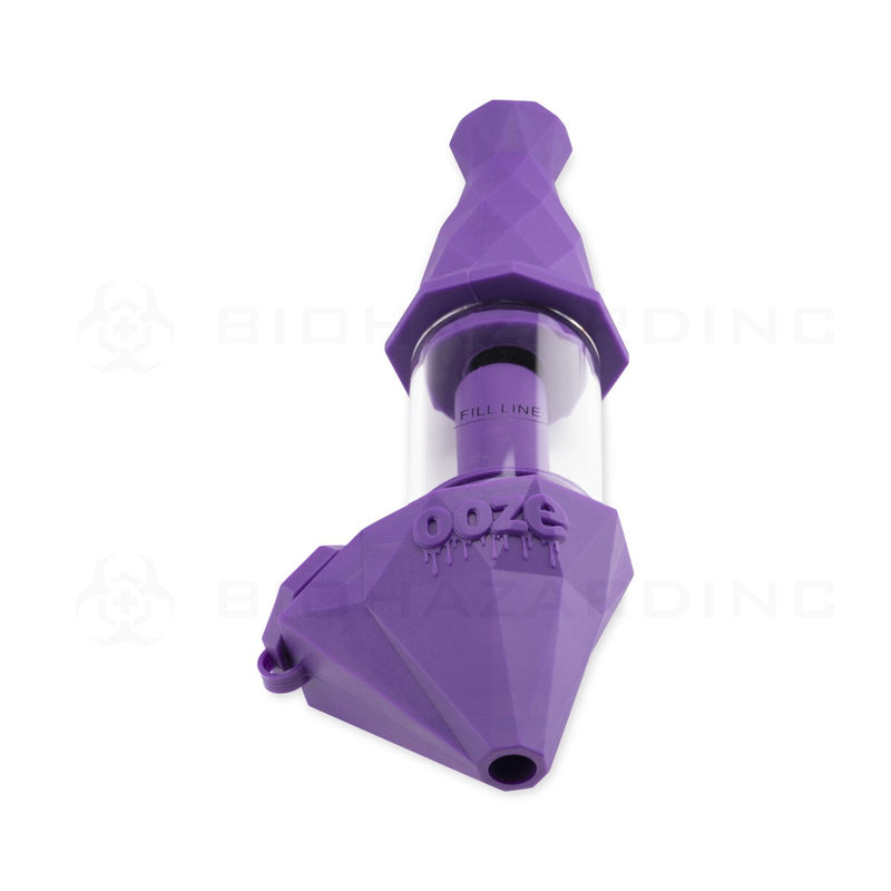 OOZE® | 4-in-1 BECTAR Silicone Nectar Collector & Water Bubbler | Ultra Purple