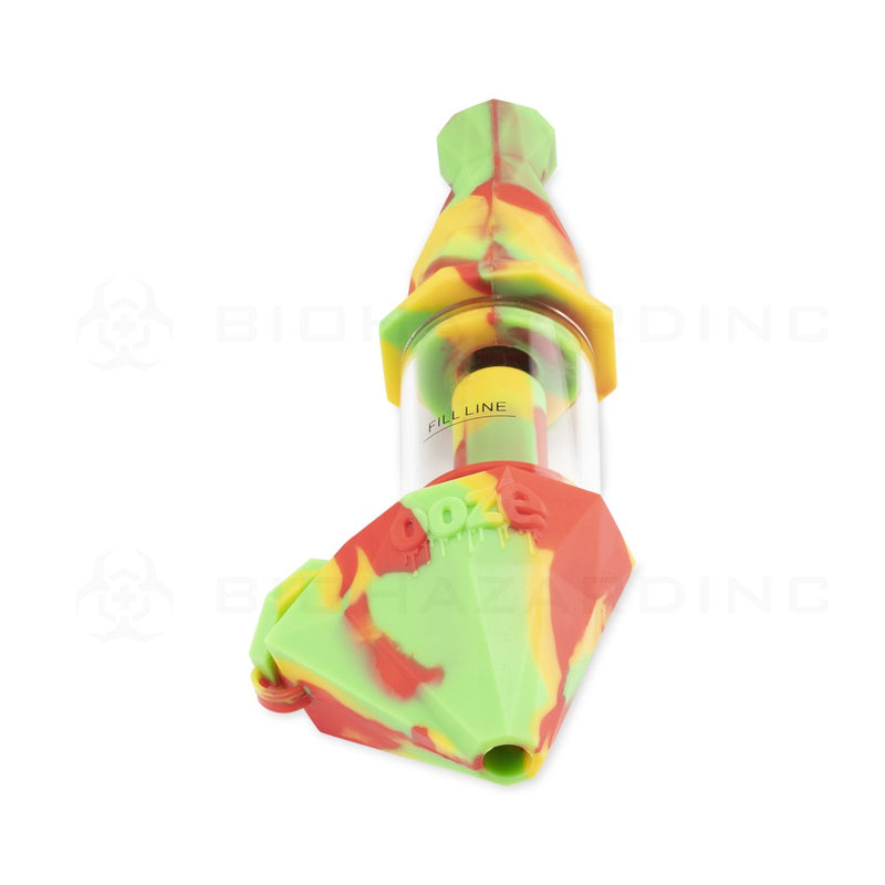 OOZE® | 4-in-1 BECTAR Silicone Nectar Collector & Water Bubbler | Rasta