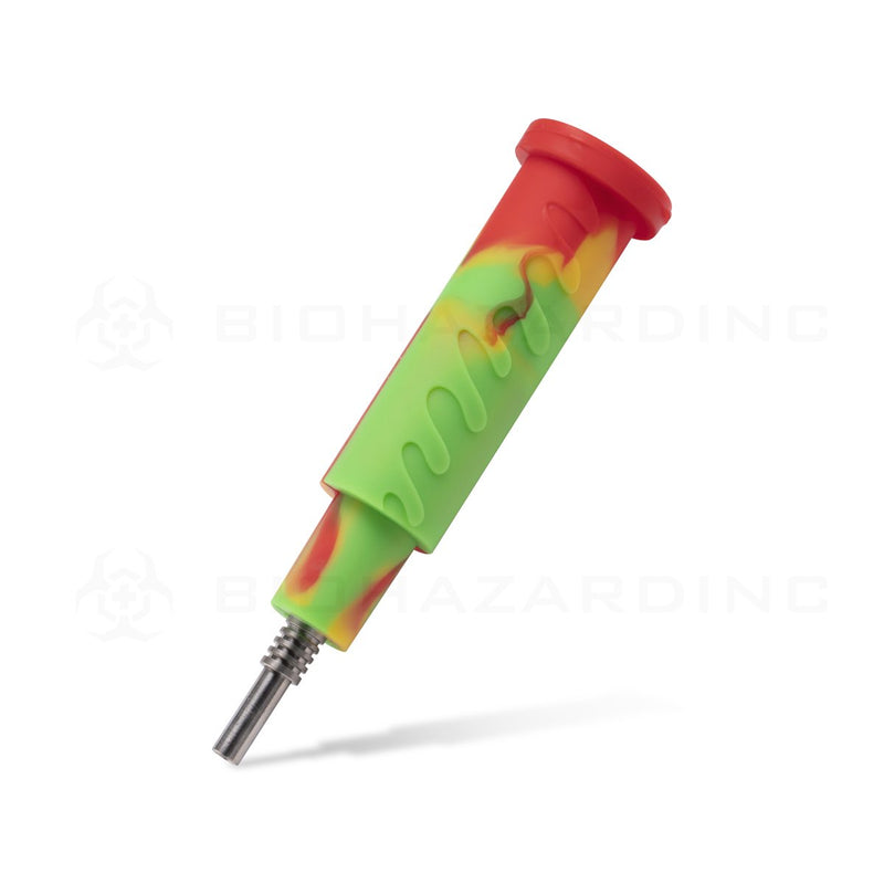 OOZE® | 4-in-1 MOJO Hybrid Silicone Nectar Collector & Water Pipe | Rasta