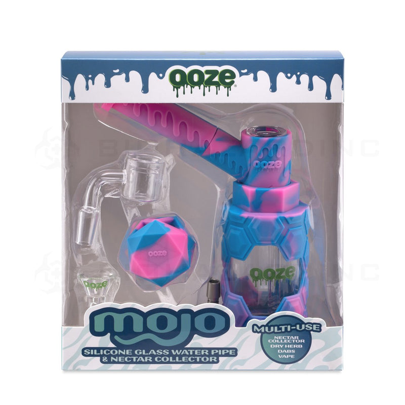 OOZE® | 4-in-1 MOJO Hybrid Silicone Nectar Collector & Water Pipe | Pixie Dream