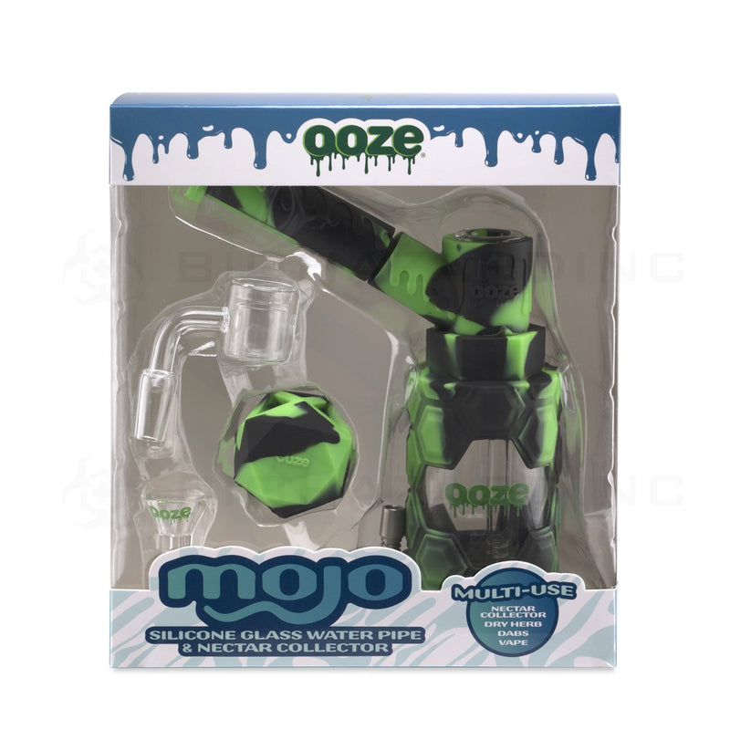 OOZE® | 4-in-1 MOJO Hybrid Silicone Nectar Collector & Water Pipe | Chameleon