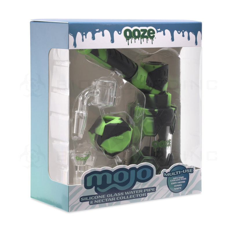 OOZE® | 4-in-1 MOJO Hybrid Silicone Nectar Collector & Water Pipe | Chameleon