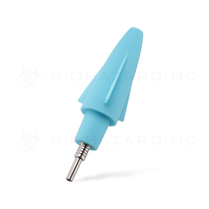 OOZE® | 4-in-1 UFO Hybrid Silicone Nectar Collector & Water Pipe | Aqua Teal